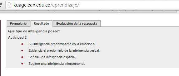 2do Resultado matriz